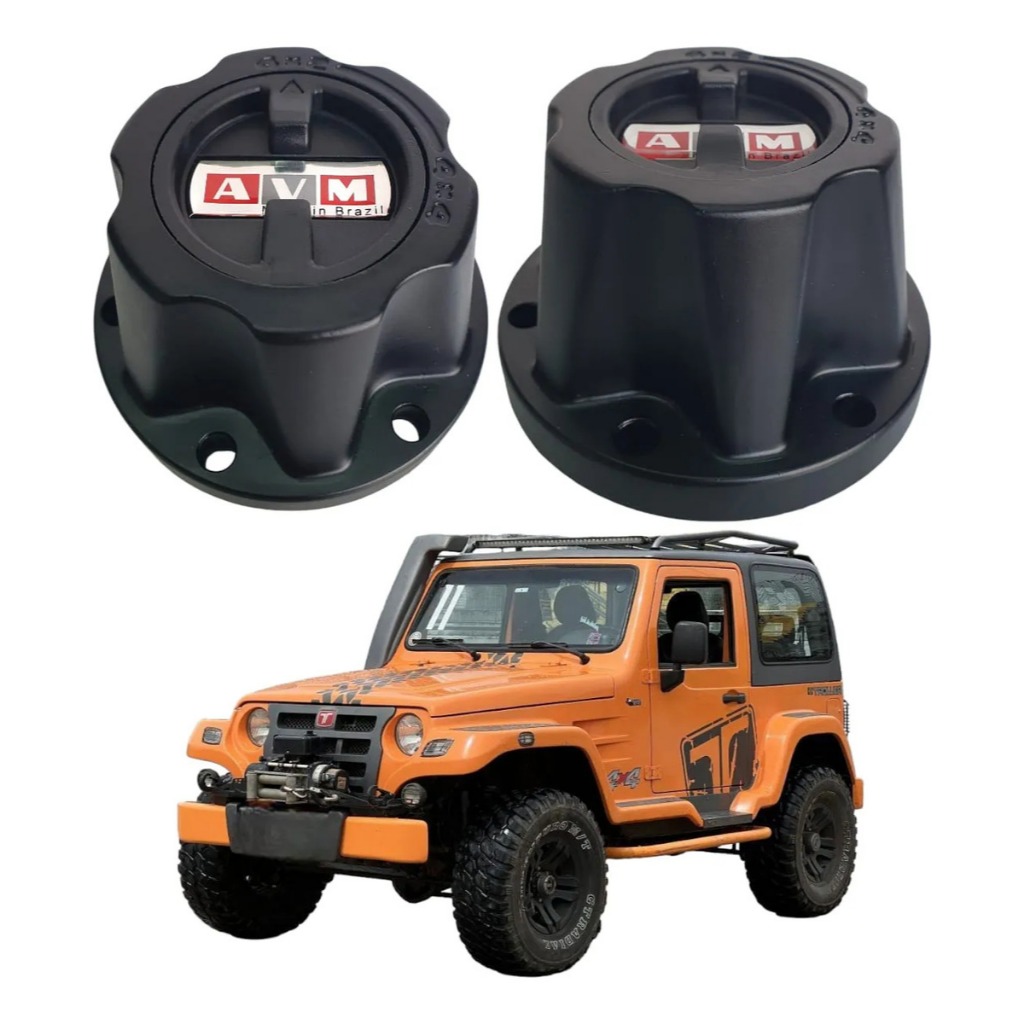 Roda Livre Avm 521 Original (o Par) Bandeirante Hilux Troller T4