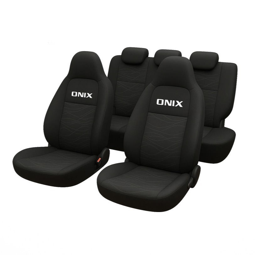 Capa Banco Onix Onix Plus Acoplada Jogo Completo Tecido Automotivo + Brinde