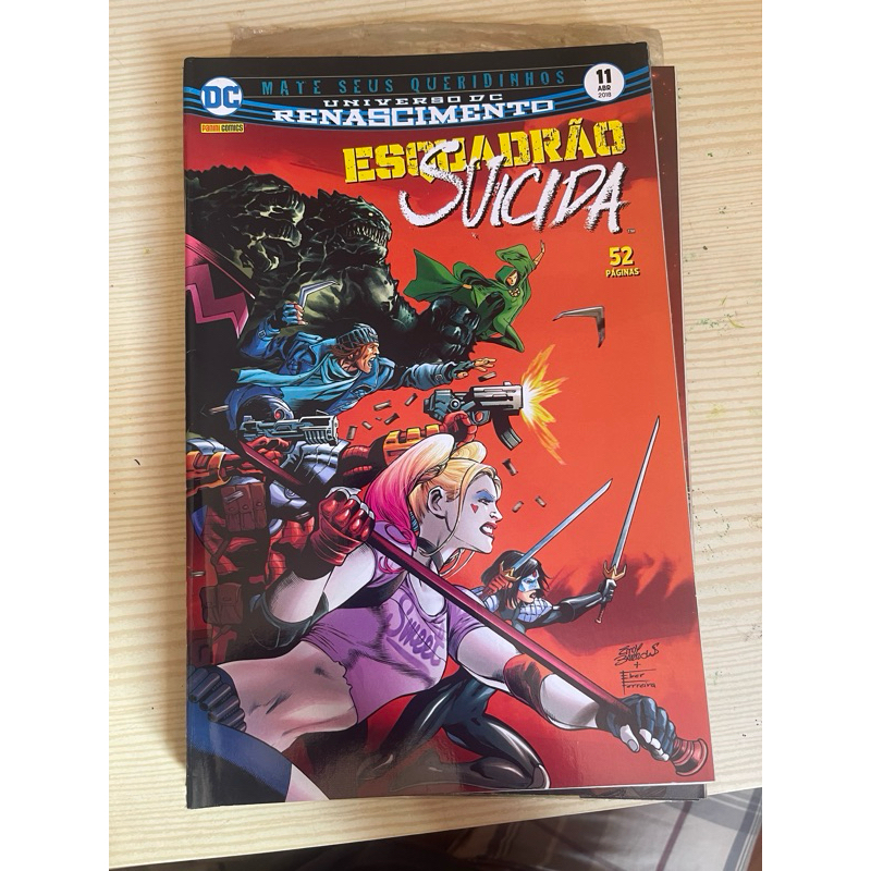 esquadrão suicida ed. 11 - mate seus queridinhos - universo dc renascimento
