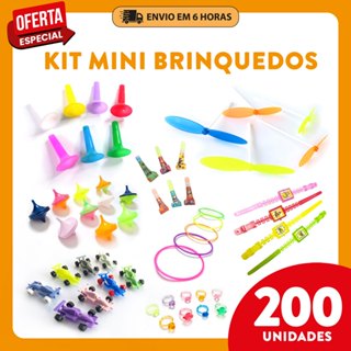 Kit 200 Mini Brinquedos - Lembrancinha , Festa Junina , Infantil , Sacolinha Surpresa , Aniversário em Oferta na Shopee
