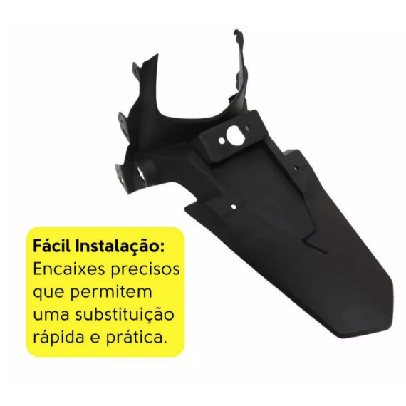 Paralama Traseiro Titan 150 14/15 Fan 150 14/15 Fan 160 16/24 Start 160 16/24 Carenagem