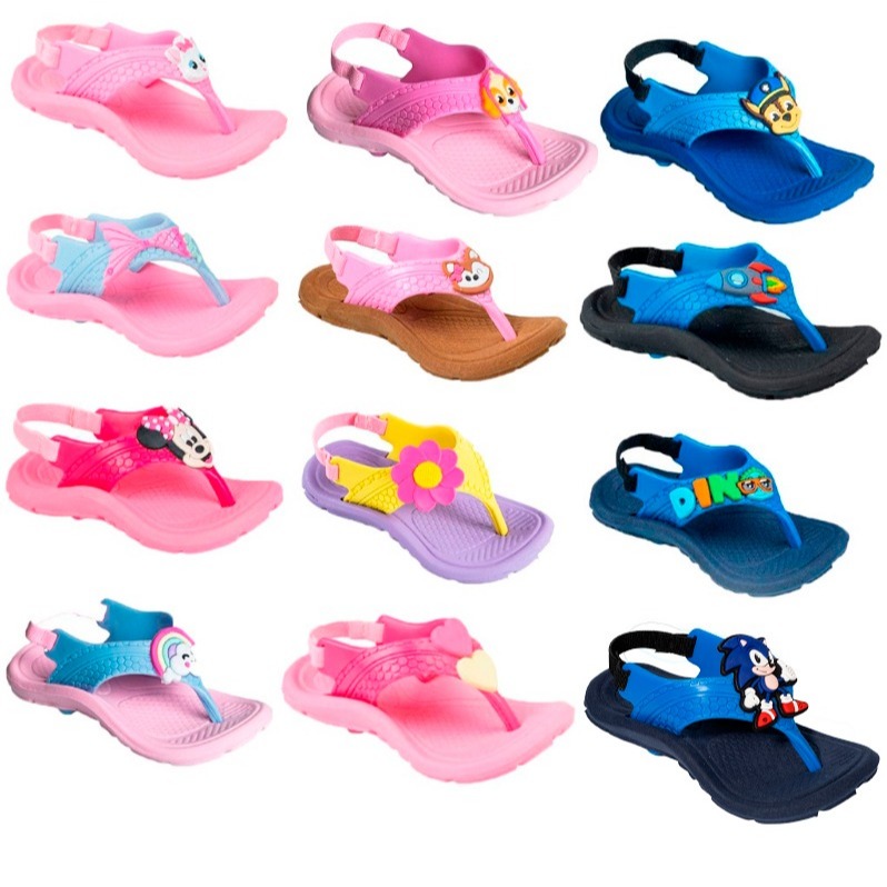 Chinelo Anatomico Antiderrapante Bebe Elastico Confortavel