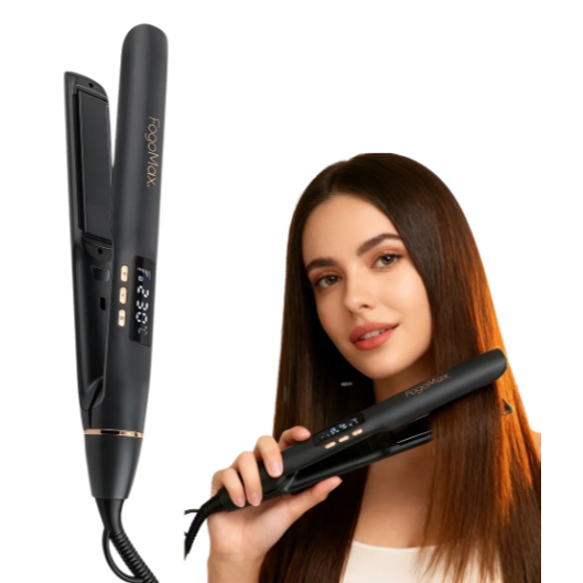 Chapinha Profissional Com Proteína De Queratina Cabo Giratório Display Lcd