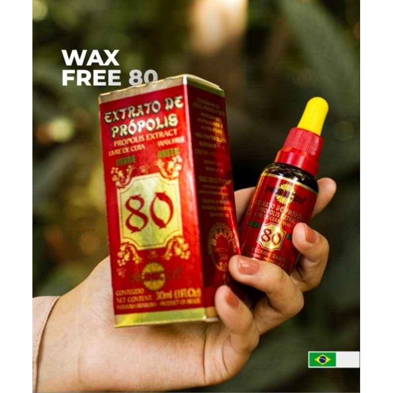 Extrato de Propolis Verde Seco 33%sem cera 30ml Polenectar