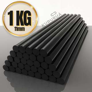 Bastão Cola Quente 1KG, Meio Quilo e 10 unidade I Profissional 30cm Fina 7mm ou Grossa 11mm Alta Fixação Artesanato EVA em Oferta na Shopee