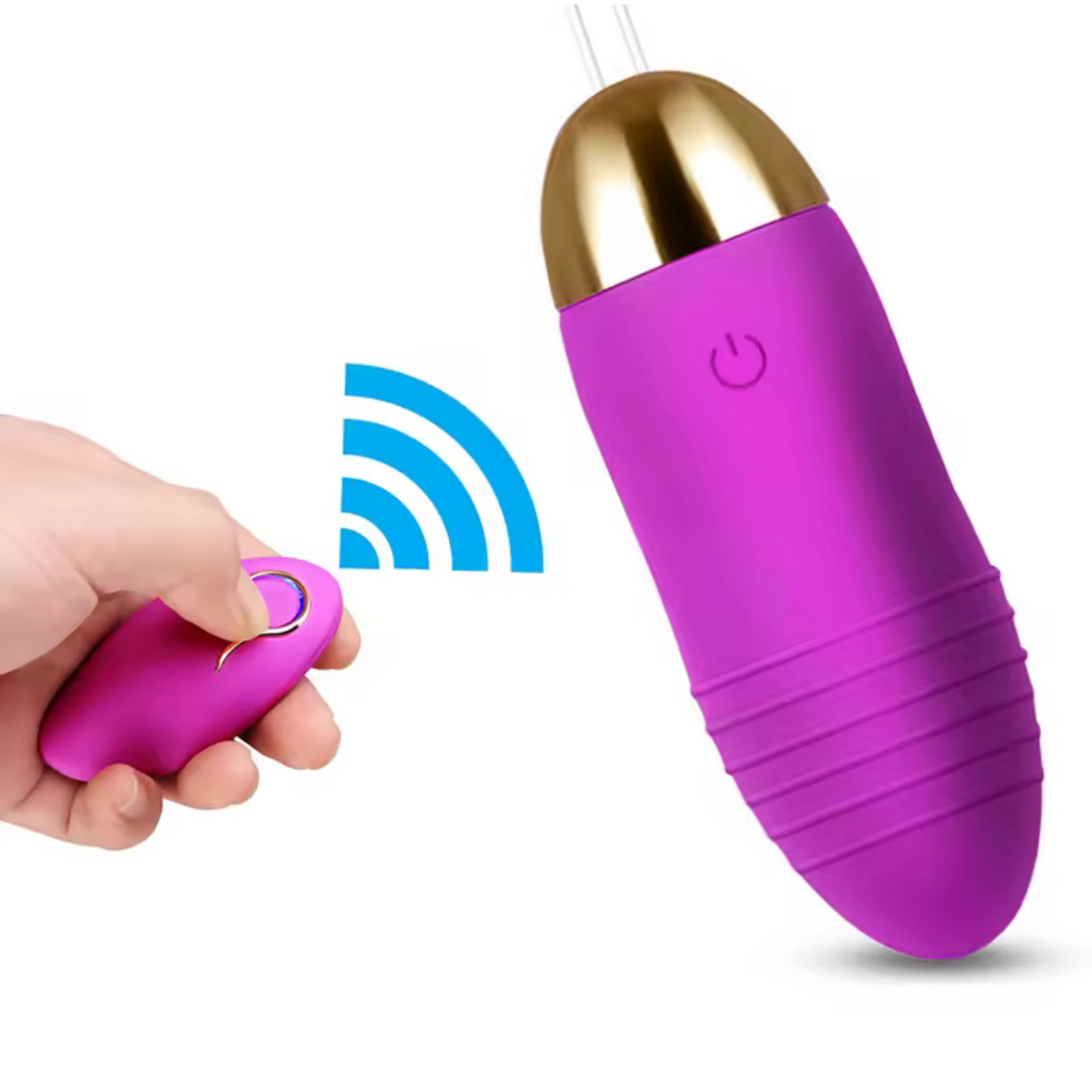 Vibrador Cápsula Vibratória Bullet Recarregável Controle Sem Fio Sex Shop TD-XW