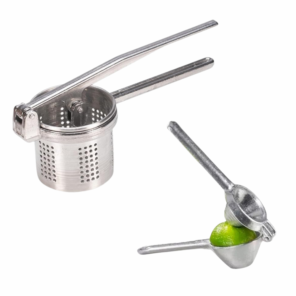 Amassador de Batatas Profissional + Espremedor de Limão em Oferta na Shopee
