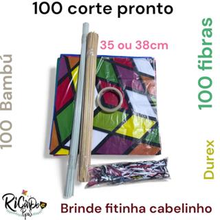 KIT 100/38.  faça você mesmo seu flechinha ( 38 e 35  cm ) desenho/liso em Oferta na Shopee