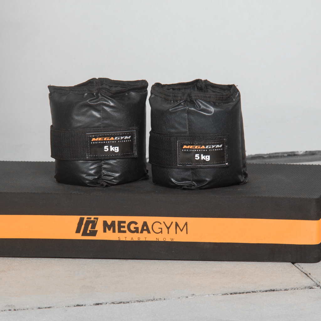 Par Caneleira de Peso 1 a 5 kg Tornozeleira Musculação Ginástica Treino Profissional Academia