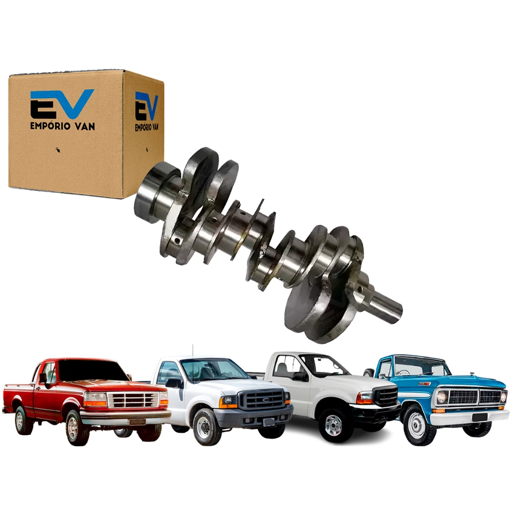Virabrequim Para Ford F1000 F250 F350 F4000 3.9 4bt Serie B