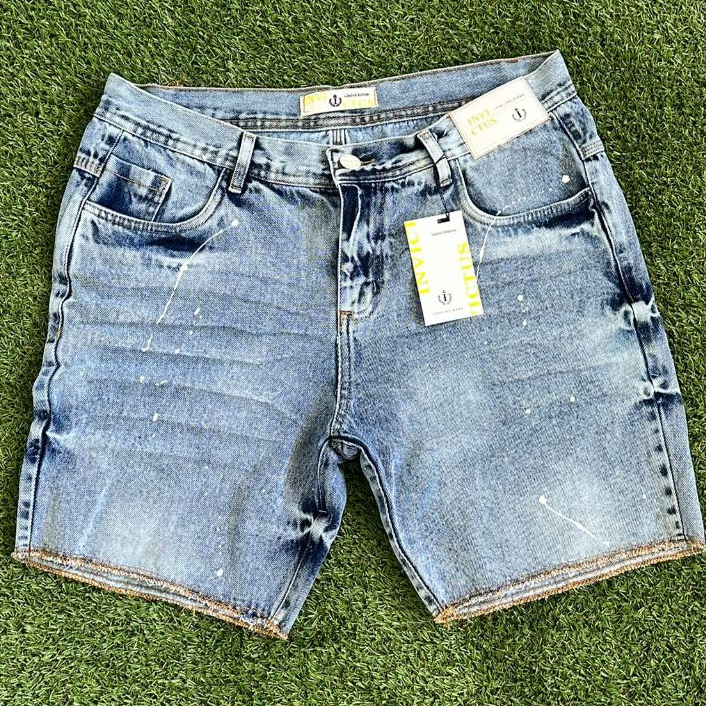 Bermuda Masculina Jeans Estilo jogador Curta 100% Algodão Original