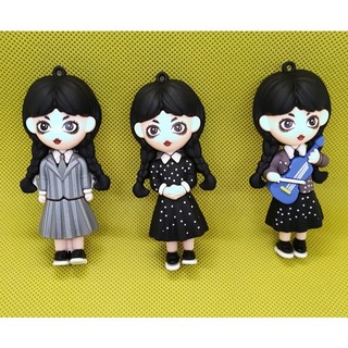 Chaveiro Wandinha 73MM em PVC