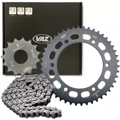 Kit Relação Fazer 250 Abs Fz25 2018-2026 Com Retentor 46/15 Vaz