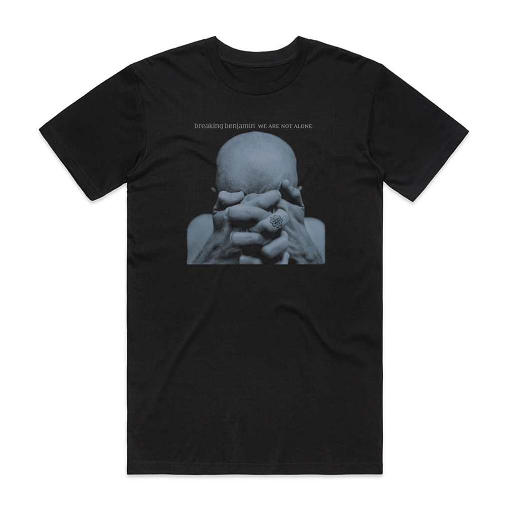 Camiseta Preta Breaking Benjamin We Are Not Alone