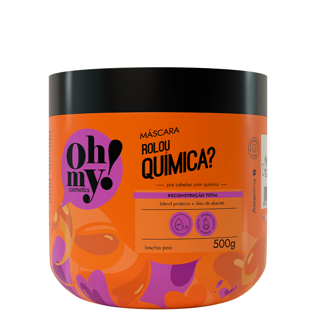 Mascara Rolou Quimica 500g OhMy