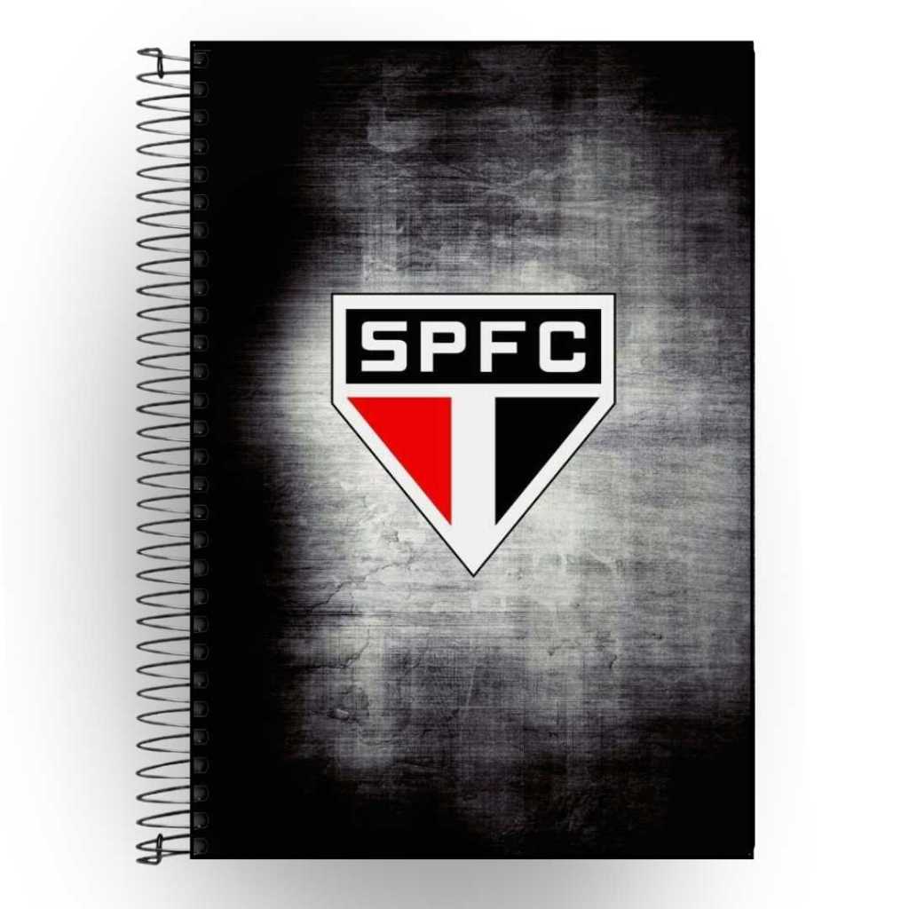Caderno Personalizado São Paulo FC | Capa Dura Plastificada | 1 a 20 Matérias | Escolar e Universitário | Envio Rápido em Oferta na Shopee
