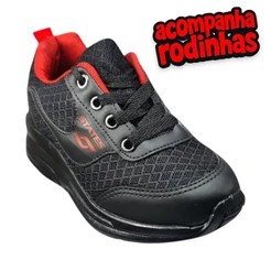 Tênis Infantil Menino com Rodinha Botinho ST040