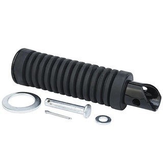 PEDALEIRA TODAY TITAN 150 BIZ 125 TRASEIRA PRETO ALUMINIO INJETADO DN RACING - 16369