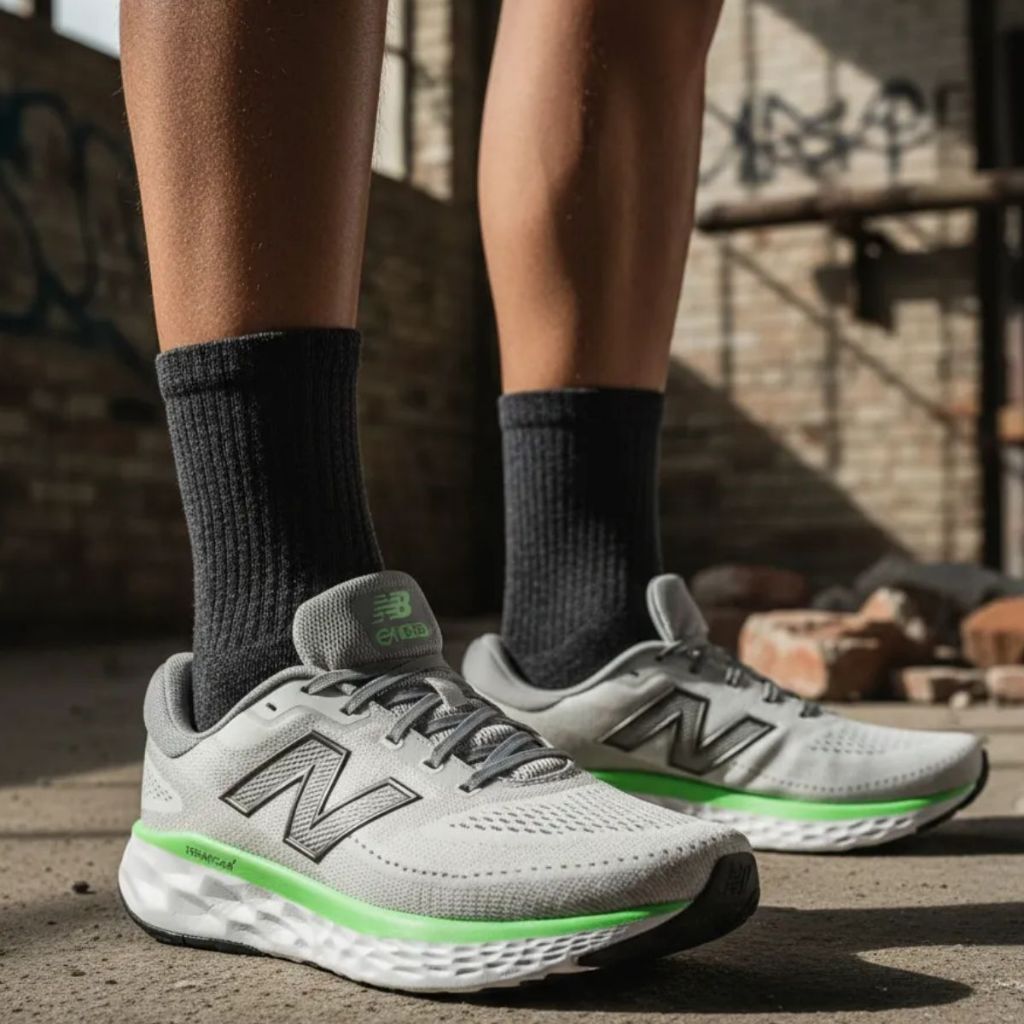 Tênis Masculino New Balance Fresh Foam X EVOZ V4 Corrida Caminhada Confortável Original