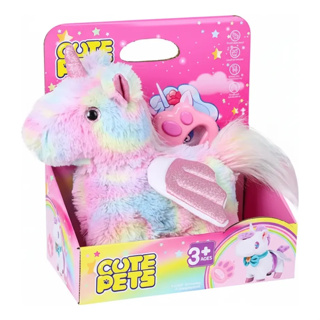 Pelúcia Cute Pet Unicórnio Interativo E Musical - Toys Import J24587 em Oferta na Shopee