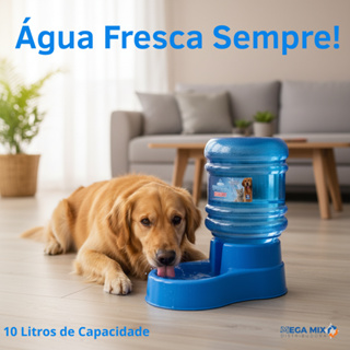 Bebedouro para Cães e Gatos Automático Premium Com Galão 10 Litros em Oferta na Shopee