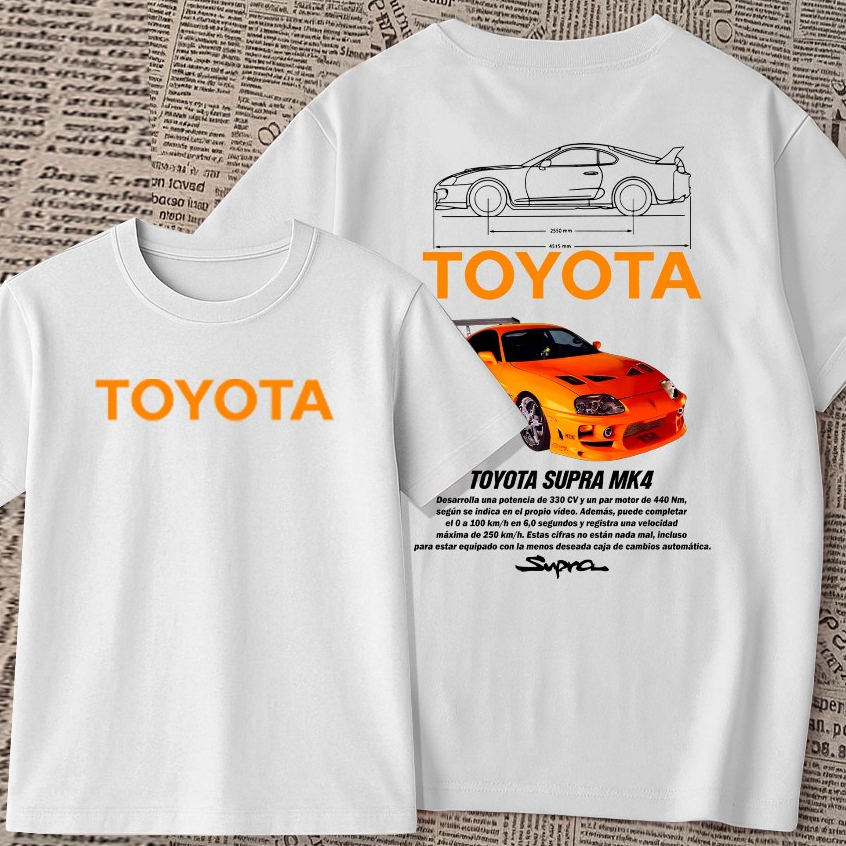 Camiseta estampada - toyota  supra mk4 | carro veiculo | blusa unissex premium 100% algodão
