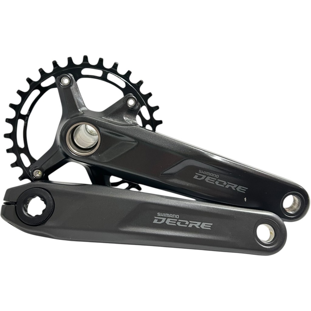 Pedivela Single Shimano Deore FC-M5100 32D 175mm 1x10v 1x11v Integrado