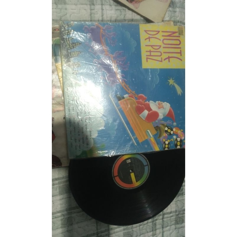 disco vinil noite de paz