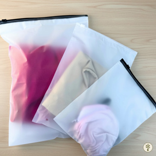 Kit 20 Unidades de Saco Zip Fosco Armazenamento Para Roupa embalagem lock zipper em Oferta na Shopee