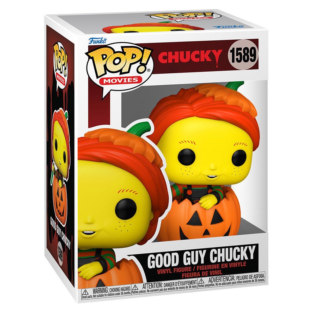 FUNKO POP CHILDS PLAY 2 HALLOWEEN CHUCKY GOOD GUY CHUCKY 1589 NOVO ORIGINAL