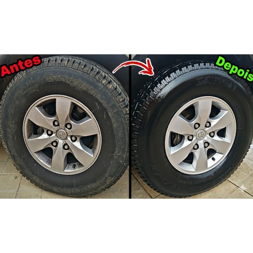 Pretinho Limpa Pneu Automotivo Gitanes 5 Litros - 500ml · foto 2