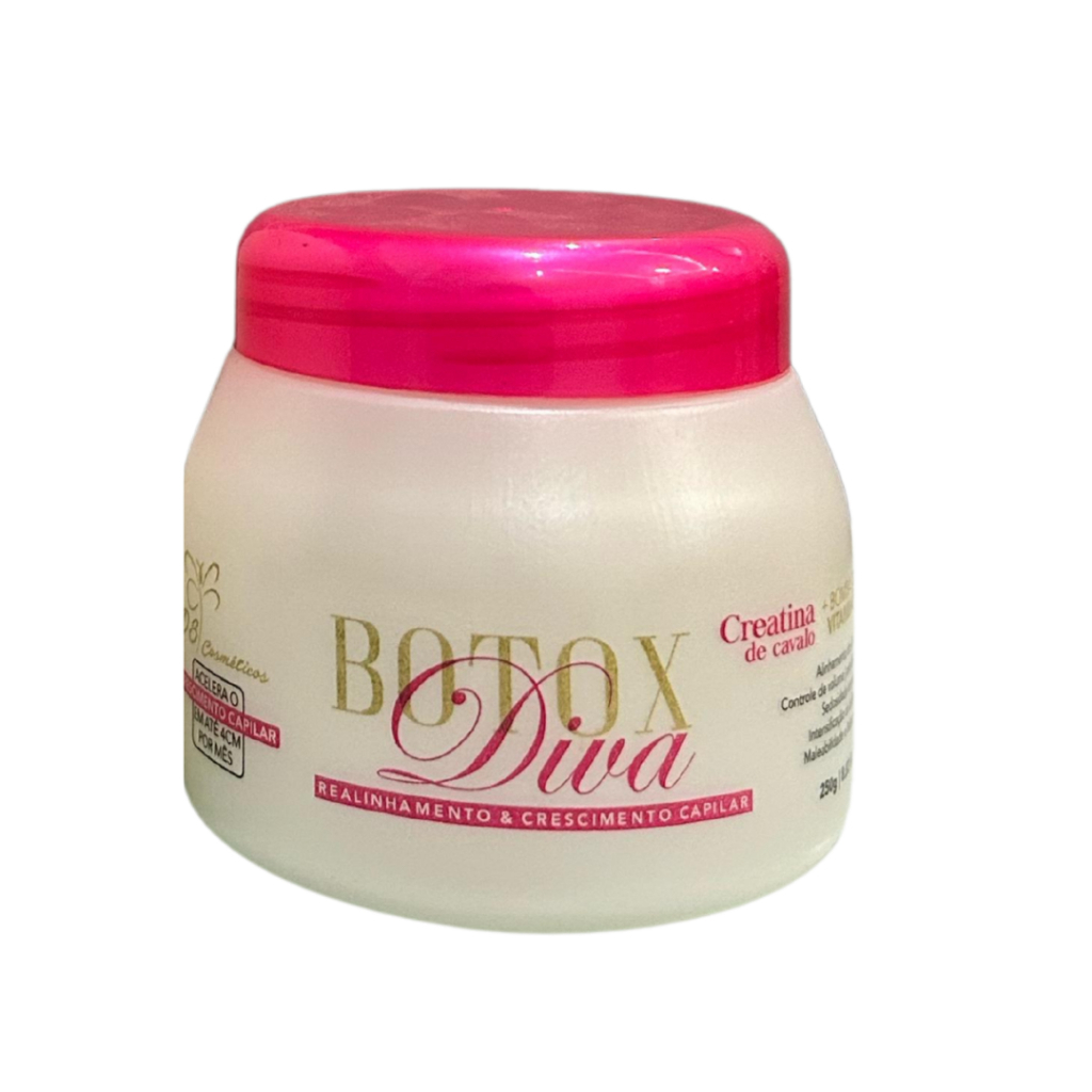Botox Diva Com Creatina de Cavalo  250G  - HDS Cosméticos em Oferta na Shopee
