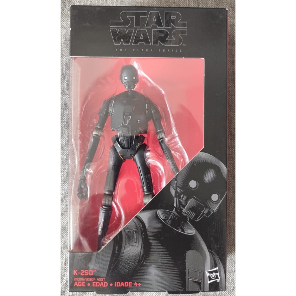 Boneco K-2SO B9396 - Hasbro - Starwars The Black Series - número 24