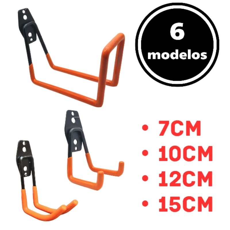 Gancho suporte de parede com parafusos multiuso