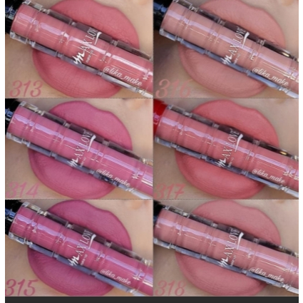 Batom nude 24horas maxlove cor 313 à 318 em Oferta na Shopee