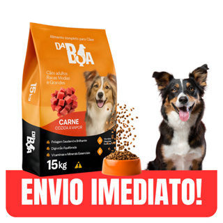 Ração P/ Cães Adultos Raças Médias Grandes Sabor Carne Cozida 15kg - Envio Imediato em Oferta na Shopee