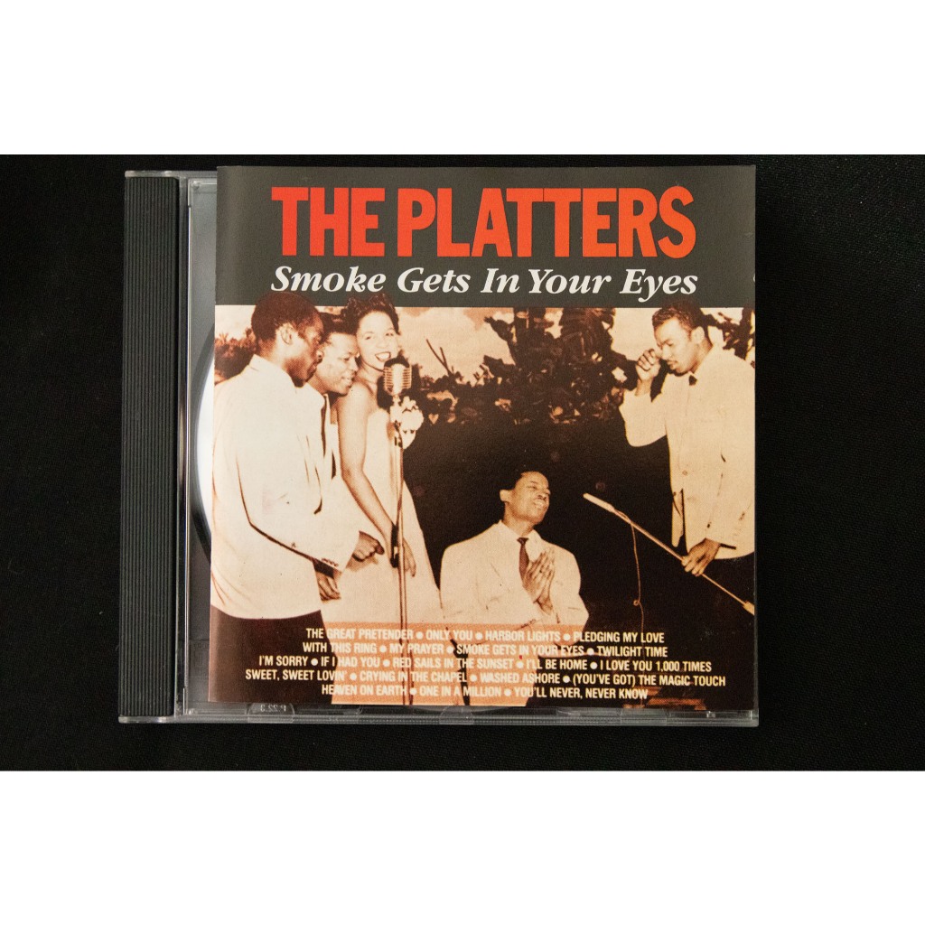 CD THE PLATTERS - SMOKE GET IN YOUR EYES