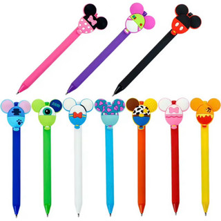 Kit com 3 canetas dos personagens da Disney / Canetas fofas de personagens / Papelaria fofa
