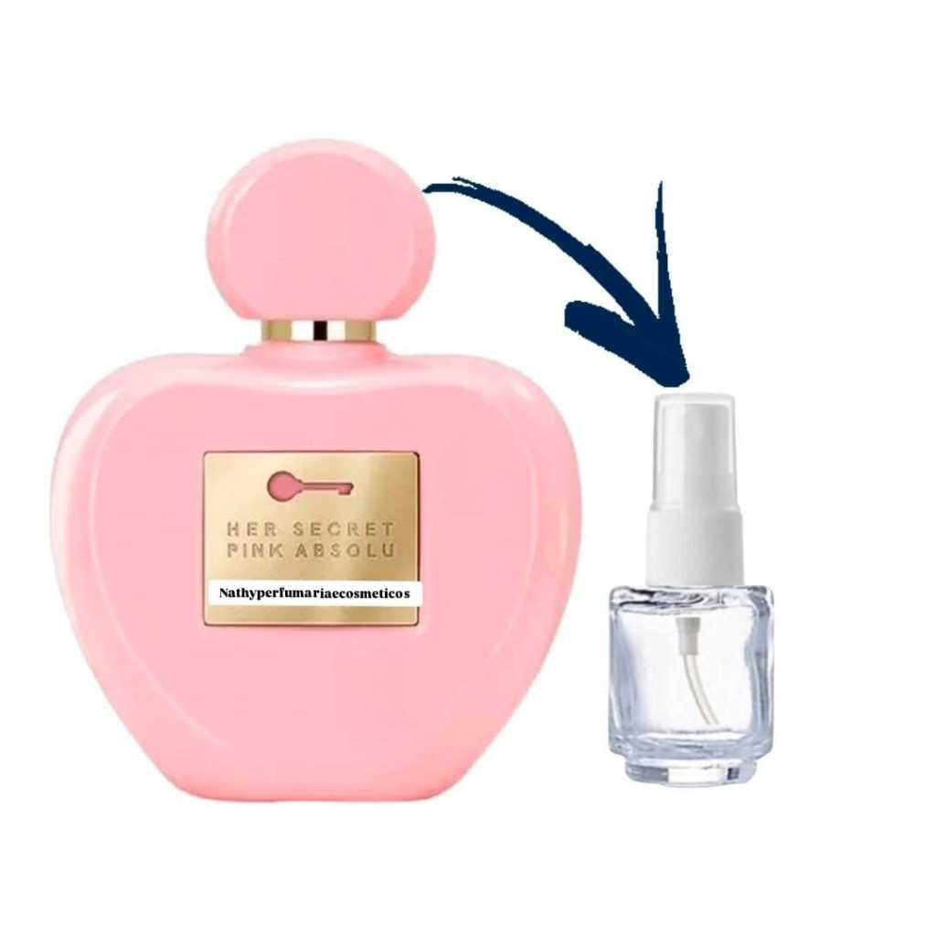 PERFUME Her Secret Pink Absolu @nto=nio B@=nde=r@s Feminino edp (1,2 5ml)
