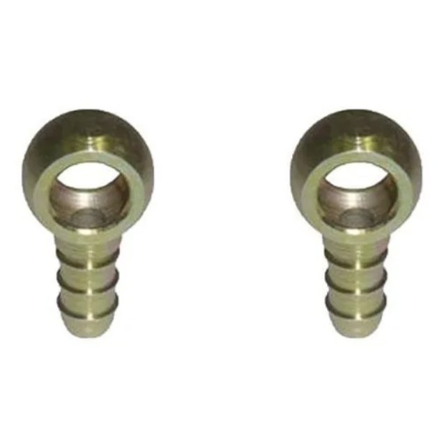 Par Olhal Banjo 14mm X Tubo 12 Diesel Combustível Mbb 2 Pçs