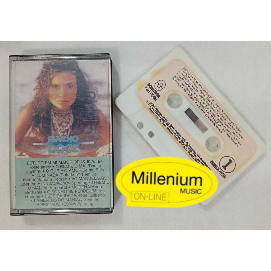K7 Fita Cassete Riacho Doce 1990 Trilha Sonora Da Minissérie Original Gravadora Colecionador Bom Estado