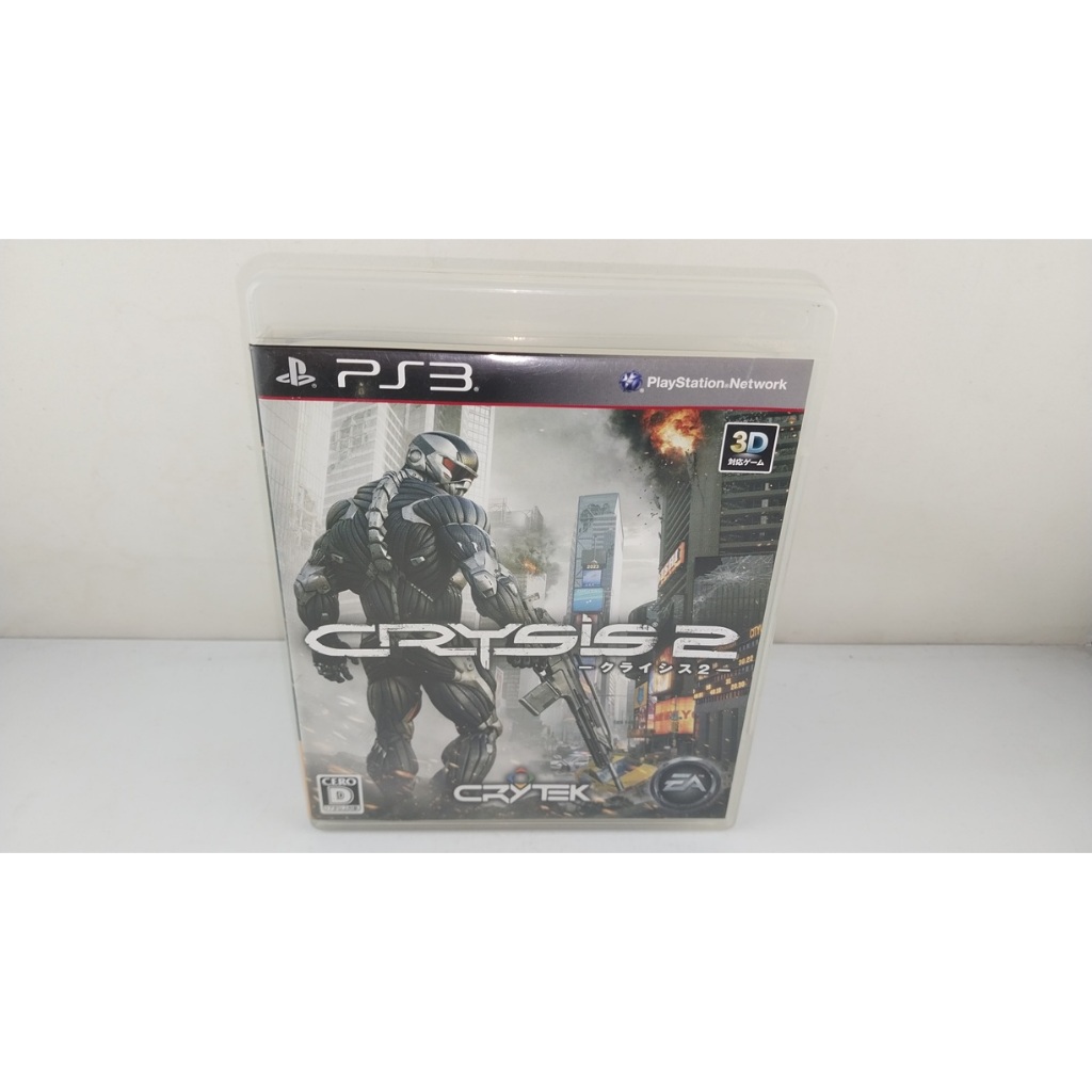 Jogo Crysis 2 Japonês PS3 Mídia Física Semi Novo