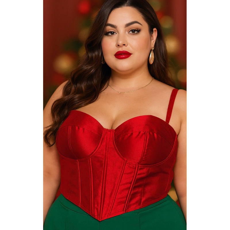 Cropped Corset Plus Size: Onde Comprar | BuscaProdutos