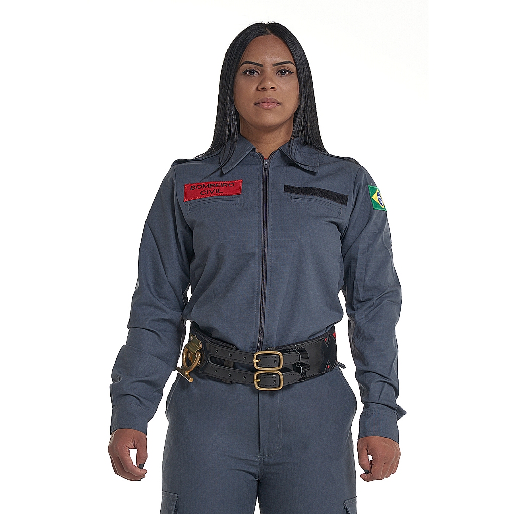 Gandola Profissional Rip Stop Verde Petróleo Acinzentado Feminino + Tarjeta C/ Nome Bordado em Oferta na Shopee