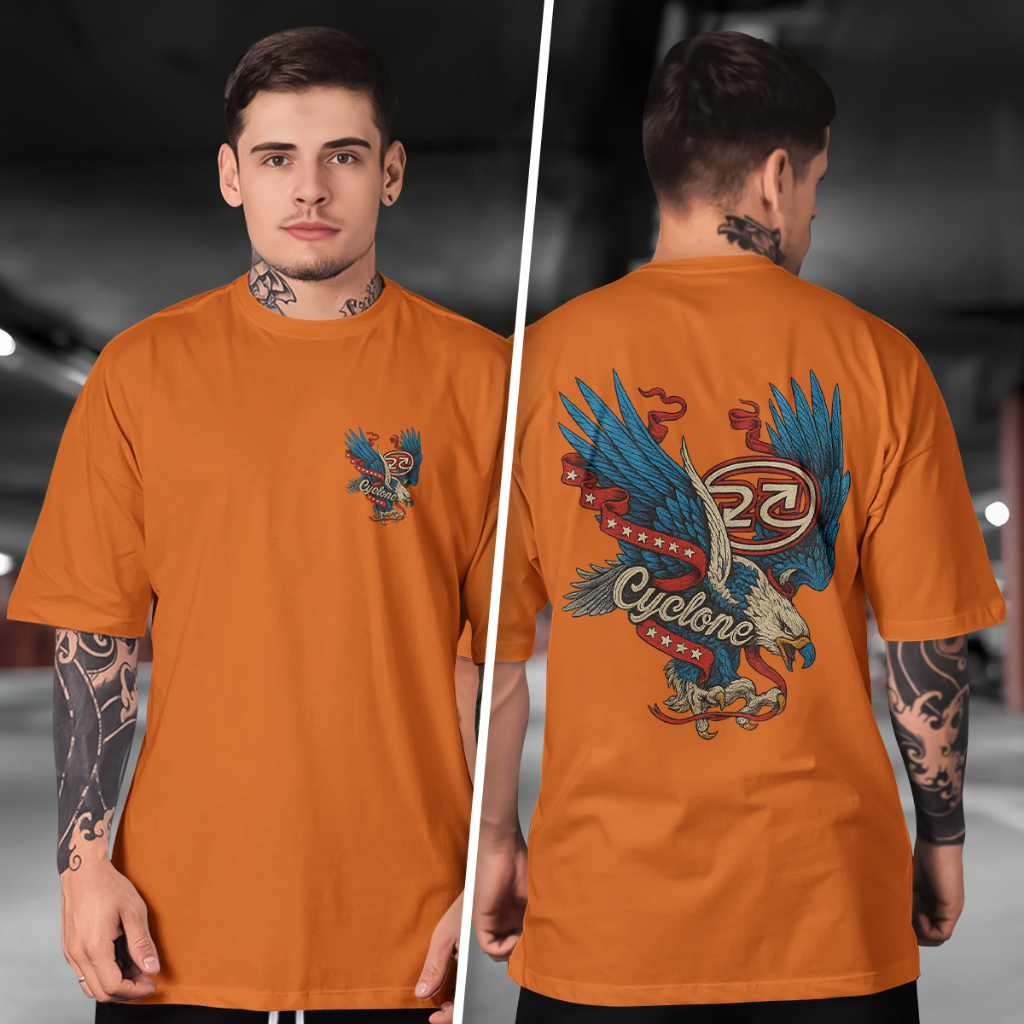 Camisetas CYCLONE SKYWING F-C gola redonda malha 100% algodão rnt