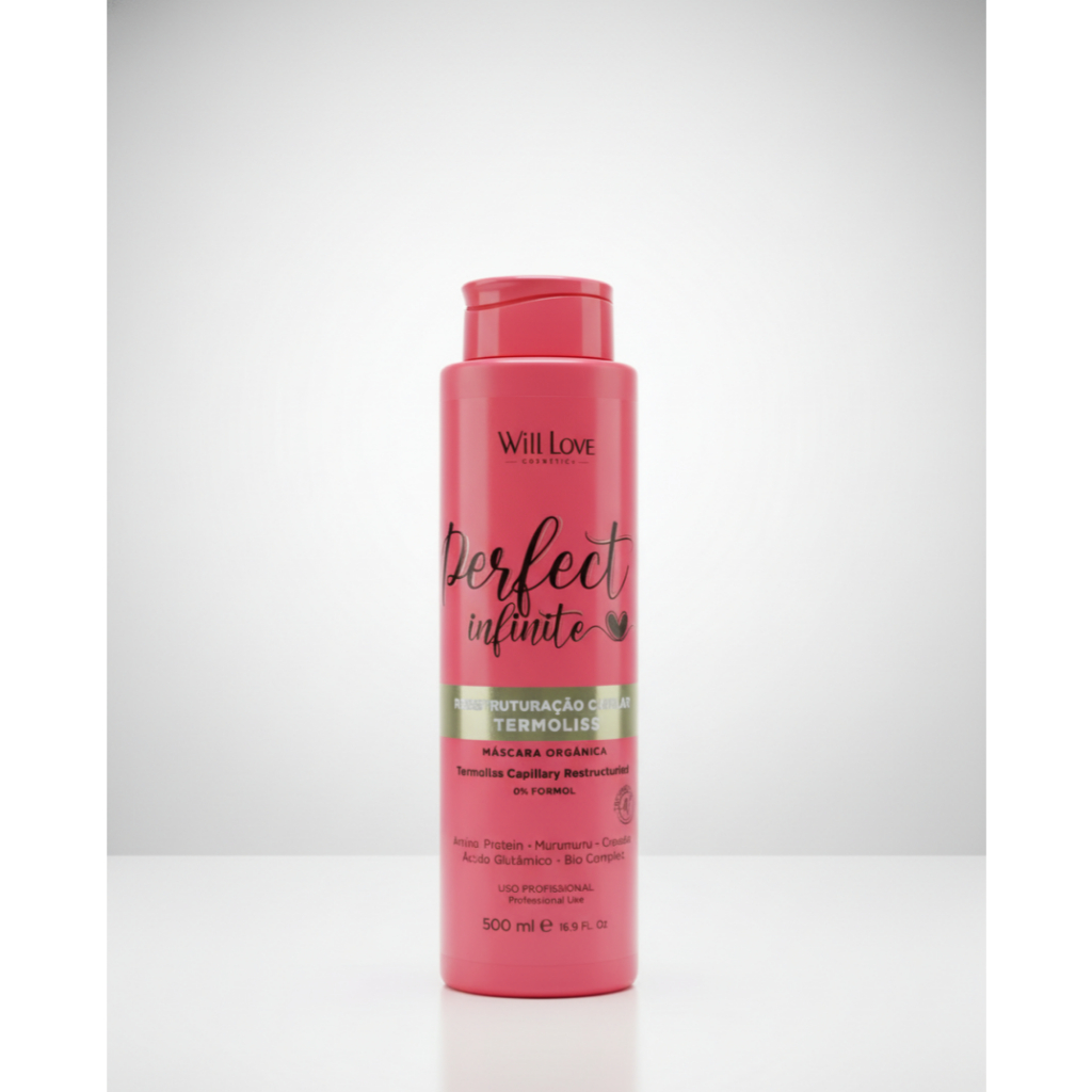 Will Love Perfect Infinite Reestruturação Capilar Termoliss Progressiva Orgânica 500ml