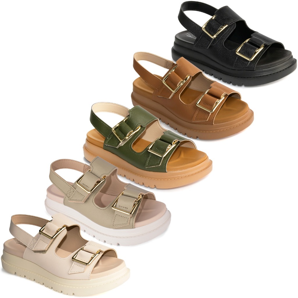 Sandália Modare Feminina Papete Fivela Ultraconforto Original 7200 em Oferta na Shopee