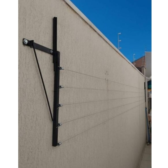 VARAL ARTICULADO DOBRAVEL MÃO FRANCESA  PINTURA ANTI -CORROSÃO PROMOÇÀO