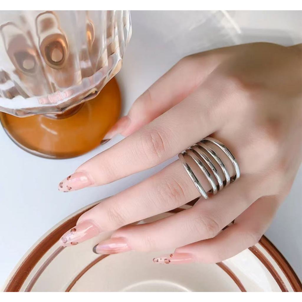 Anel Grosso Prata 925 - Comprar com Melhor Preço em Anéis