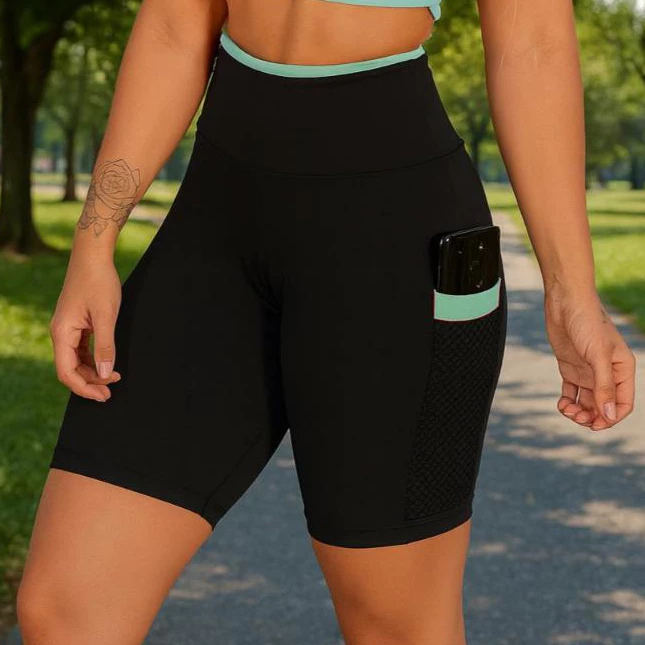BERMUDA FEMININA ACADEMIA FITNESS — imagem 1